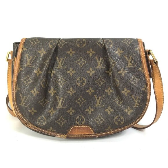 LOUIS VUITTON Brown Monogram Shoulder Bag - Picture 1 of 16